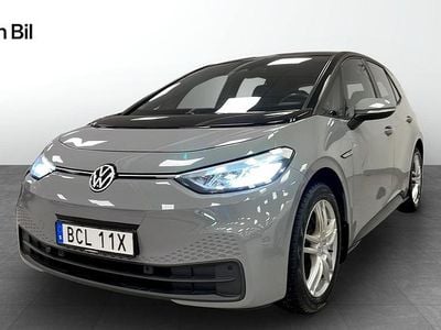 Begagnad VW ID.3 Pro Performance 150 kW (204 HK) 2021 Grå Halvkombi