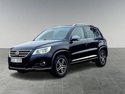 Svart Begagnad 2009 VW Tiguan R-line SUV | 89 900 kr (Bra pris)