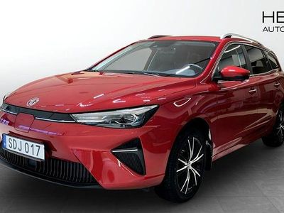 Röd Begagnad 2022 MG MG5 EV Luxury Kombi | 219 900 kr (Marknadspris)