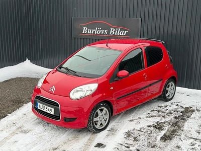 Begagnad Citroën C1 68 HK (50 kW) 2010 Röd Halvkombi