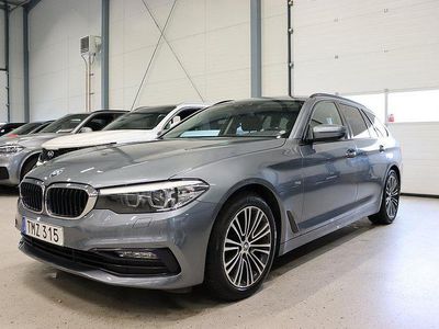 Begagnad BMW 520 Sport Line 191 HK (140 kW) 2017 Blå Kombi