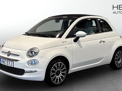 Vit Begagnad 2022 Fiat 500C Cab | 149 900 kr