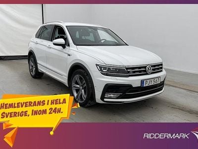 Begagnad VW Tiguan R-line 190 HK (139 kW) 2017 Vit SUV