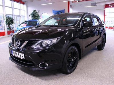 Begagnad Nissan Qashqai 110 HK (80 kW) 2016 Svart SUV