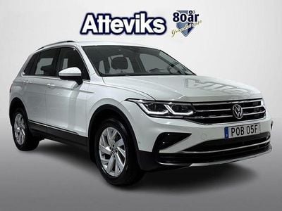 Vit Begagnad 2022 VW Tiguan Elegance SUV | 309 900 kr (Bra pris)