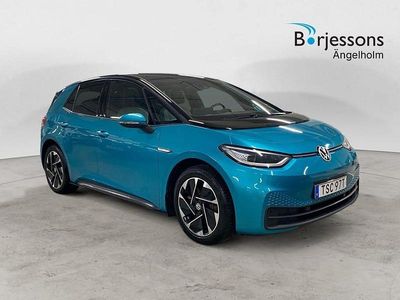 Begagnad VW ID.3 Pro Performance 152 kW (207 HK) 2020 Grön Halvkombi