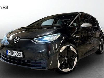 Begagnad VW ID.3 Pro Performance 150 kW (204 HK) 2020 Mörkgrå Halvkombi