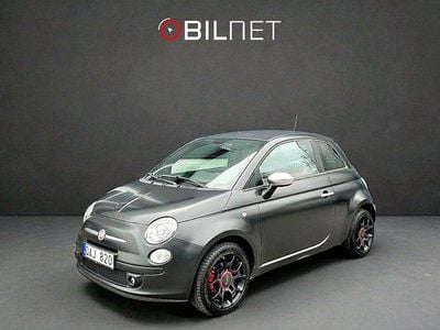 Begagnad Fiat 500 Sport 101 HK (74 kW) 2011 Svart Halvkombi