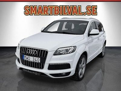 Begagnad Audi Q7 S-Line 245 HK (180 kW) 2012 Vit SUV