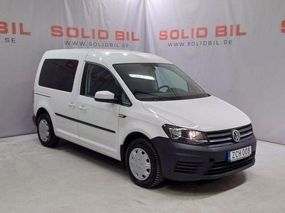 Vit Begagnad 2017 VW Caddy Life Minibuss | 159 900 kr (Marknadspris)