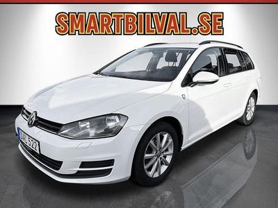Begagnad VW Golf VII 110 HK (80 kW) 2015 Vit Kombi