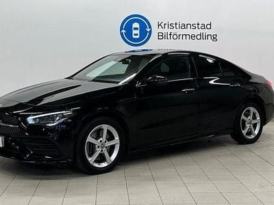 Begagnad Mercedes CLA250e AMG Line Premium Plus 218 HK (160 kW) 2021 Svart Sedan