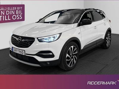 begagnad Opel Grandland X 2.0 Turbo Kamera Navi CarPlay Keyless 2019, SUV
