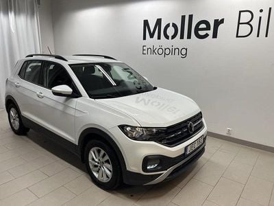 Pure white Begagnad 2022 VW T-Cross Life SUV | 178 600 kr (Bra pris)