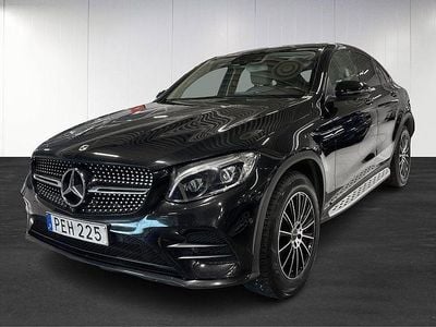 Begagnad Mercedes GLC220 170 HK (125 kW) 2018 Svart Sportkupé