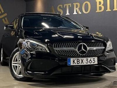 begagnad Mercedes CLA200 Shooting Brake 7G AMG Euro 6 Pnorama