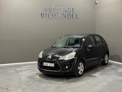 Begagnad Citroën C3 68 HK (50 kW) 2011 Svart Halvkombi