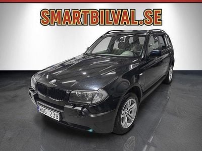 Svart Begagnad 2004 BMW X3 SUV | 39 900 kr (Bra pris)