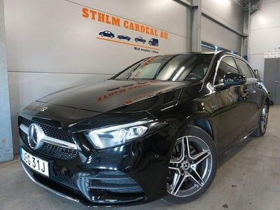 Svart Begagnad 2021 Mercedes A250 Halvkombi | 299 900 kr (Marknadspris)