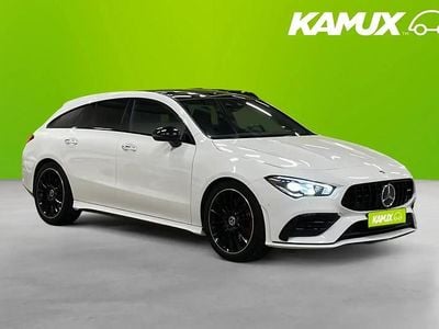 Vit Begagnad 2020 Mercedes CLA220 Shooting Brake AMG Kombi | 318 700 kr (Marknadspris)
