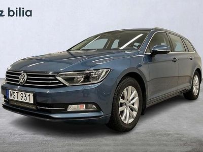 Begagnad VW Passat 151 HK (111 kW) 2018 Blå Kombi