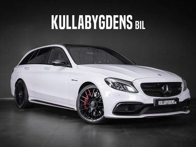 Vit Begagnad 2015 Mercedes C63S AMG AMG Kombi | 449 000 kr (Dyr)