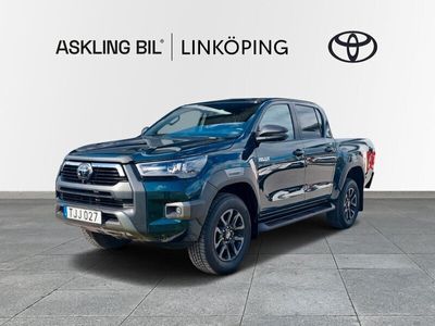 begagnad Toyota HiLux Dubbelhytt 2.8 4WD Invincible Euro 6