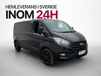 Begagnad Ford Transit Custom 131 HK (96 kW) 2024 Svart Sedan