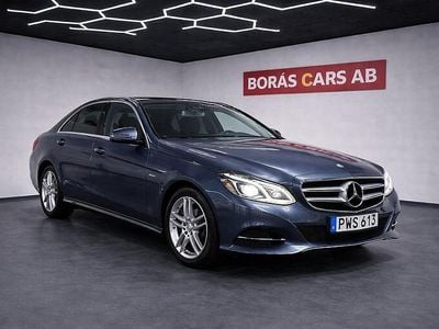 Begagnad Mercedes E250 Avantgarde 204 HK (150 kW) 2014 Blå Sedan