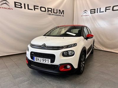 begagnad Citroën C3 Citroën AUT FEEL Vhjul LÅGMIL 1 ÄGARE 2017, Halvkombi