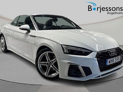 Vit Begagnad 2020 Audi A5 S-Line Cab | 399 000 kr