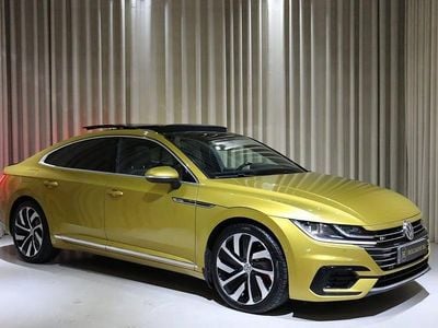 Begagnad VW Arteon GTS 239 HK (175 kW) 2017 Gul Halvkombi