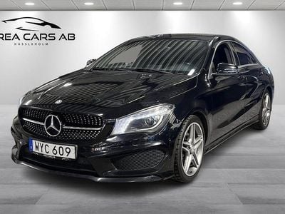 Begagnad Mercedes CLA200 AMG 156 HK (114 kW) 2014 Svart Sportkupé