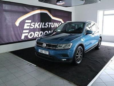 Begagnad VW Tiguan 150 HK (110 kW) 2018 Ljusblå SUV