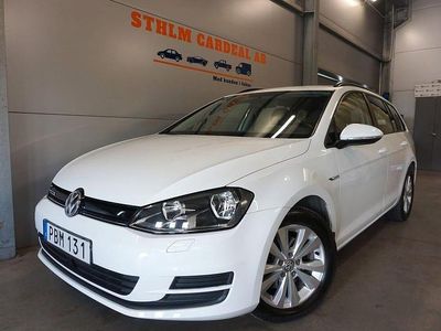 Vit Begagnad 2016 VW Golf VII Kombi | 129 900 kr (Marknadspris)