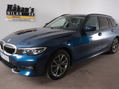 Blå Begagnad 2021 BMW 330 Sport Line Kombi | 289 500 kr (Marknadspris)