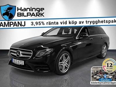 Begagnad Mercedes E220 AMG 195 HK (143 kW) 2017 Svart Kombi