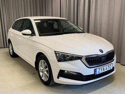 Begagnad Skoda Scala Style 116 HK (85 kW) 2019 Vit Halvkombi