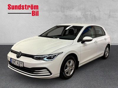 Vit Begagnad 2020 VW Golf VIII Halvkombi | 184 900 kr (Marknadspris)