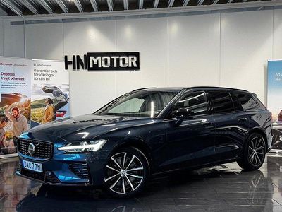 Mörkblå Begagnad 2022 Volvo V60 R-Design Kombi | 399 900 kr (Lite dyr)