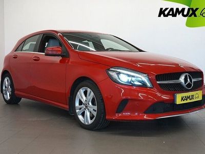 begagnad Mercedes A180 A180 Benz7G-DCT 122hp 2018 Keyless Backkamera Carplay Light & Sight 2017, Halvkombi