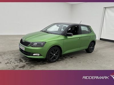 begagnad Skoda Fabia 1.2 TSI Style Sensorer CarPlay Välservad 2017, Halvkombi