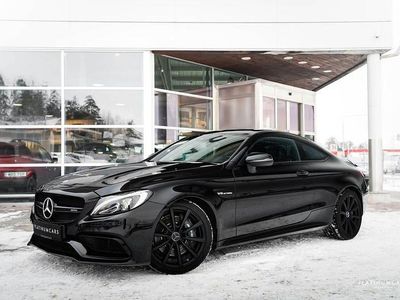 Begagnad Mercedes C63 AMG AMG 475 HK (349 kW) 2018 Svart Sportkupé