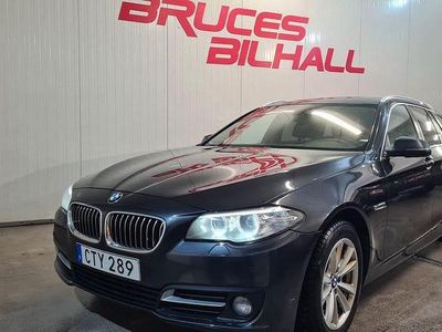 Grå Begagnad 2014 BMW 520 Kombi | 156 900 kr (Marknadspris)