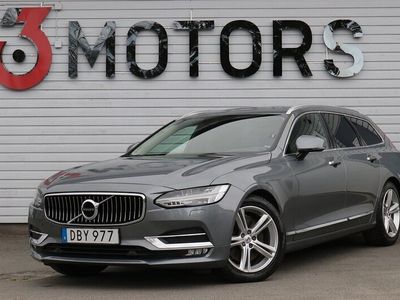 begagnad Volvo V90 D5 AWD Inscription kamera Navi Drag 2018, Kombi