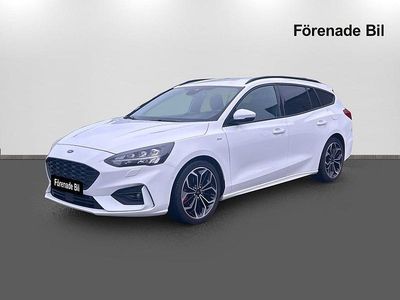 Begagnad Ford Focus ST-Line 125 HK (91 kW) 2019 Vit Kombi