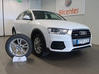 begagnad Audi Q3 2.0 TDI quattro Sport Aut-Drag-Navi-Skinn/Alc NYSERV