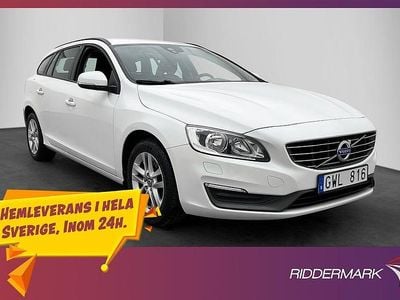 Vit Begagnad 2013 Volvo V60 Kinetic Kombi | 134 800 kr (Marknadspris)