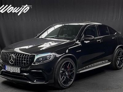 Svart Begagnad 2018 Mercedes GLC63 AMG AMG Sportkupé | 589 800 kr (Marknadspris)