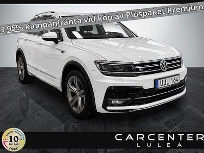 Begagnad VW Tiguan R-line 190 HK (139 kW) 2018 Vit SUV